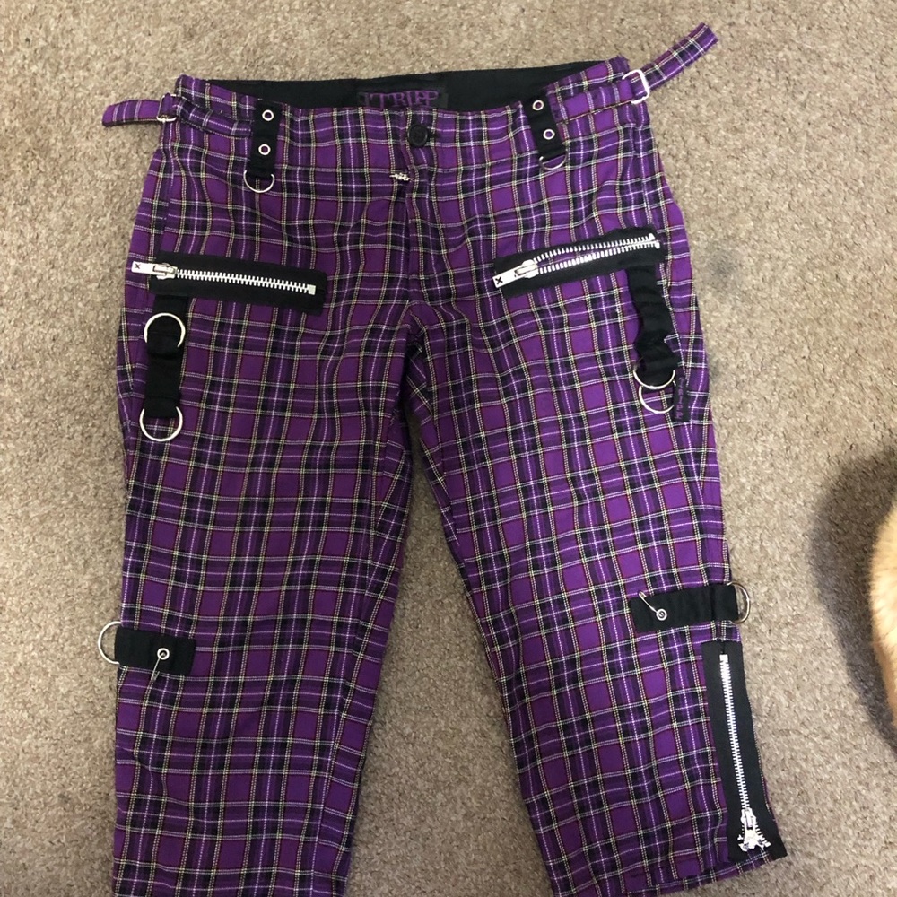 Tripp NYC purple 90s capris